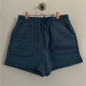 Navy Athletic Shorts for Women
